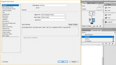 redefine styles to change all text with specific formatting
