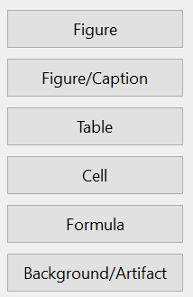 after highlighting table, select Table tag in Reading Order Panel